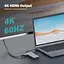 Кардридер док-станция Digitus70914 USB-C HDMI/2xUSB-A/USB-C/SD/MicroSD/RJ54  - миниатюра 6