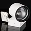 Светильник трековый поворотный под лампу KW-2/70W E27 WH Brille L105-005 - миниатюра 2