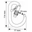 Карабін Camp Core Belay Lock Gunmetal (1060-2926) - мініатюра 4