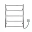 Электрический полотенцесушитель Kosser Трапеция 600x500/5 ER рег. ДТ08ER, Хром, Правое - миниатюра 2