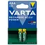 Акумулятор Varta Rechargeable Accu 1000mAh NI-MH * 2 (05703301402) - мініатюра 1