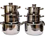 Набір каструль з кришками Bohmann BH 1275 N, 12 предметів - мініатюра 3