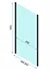 Душевая кабина Rea Rapid Slide 90x110 black REA-K6422 + REA-K6401, Черный матовый, Универсальная, прозрачная - миниатюра 7