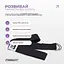 Набор для йоги и фитнеса EasyFit Polarity Set PRO (Stone): коврик, два блока и ремень - миниатюра 6
