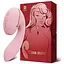 Вакуумный вибратор KisToy Tina Mini Violet вагинально-клиторальный Pink - миниатюра 3