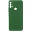 Чехол TPU Getman Liquid Silk Full Camera для Motorola Moto E40 Зеленый / Dark green - миниатюра 1