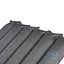 Килимок надувний Bo-Camp Delux 185x50x6.3 cm Grey (3106602) - мініатюра 2
