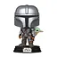 Ігрова фігурка Funko POP! серії Мандалорець - Мандалорець з Ґроґу на спині (90443) - мініатюра 2