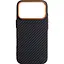 Чехол ArmorStandart LikeCarbon2 SE MagCase для Apple iPhone 17 Pro Max Black Orange (ARM89162) [156303] - миниатюра 1