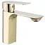Смеситель для умывальника Rea Urban низкий gold REA-B9911 Золотой - миниатюра 1