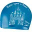 Шапочка для плавання Speedo Slogan Prt Cap Ju Блакитний/Білий (1000-8-08386F301) - мініатюра 1