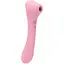 Вакуумний стимулятор клітора з вібрацією Femintimate Daisy Massager рожевий - мініатюра 1