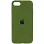 Чехол Epik Silicone Case Full Protective AA для Apple iPhone SE 2020/7/8 4.7 Зеленый/Dark Olive - миниатюра 1