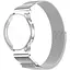 Комплект Tamister для годинника Amazfit GTR4 сріблястий (чохол + металевий ремінець 22 мм) - мініатюра 1
