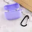 Силиконовый футляр New с карабином для наушников Airpods Pro - миниатюра 3