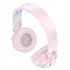 Навушники бездротові Hoco W50 накладні рожевий - мініатюра 2