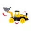 Дитяча машинка "Трактор" ТехноК 6887TXK з ковшем - мініатюра 3