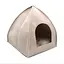 Будинок для котів та малих порід собак Zoo-hunt із фетру Джейн №2 40х40х42 см бежевий (ZH4949-1) - мініатюра 1