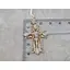 Золотий хрестик Гаразд Розп'яття Христа. 3042259 - мініатюра 4