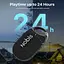 Портативний Bluetooth-динамік NOBIS Clip N1 з застосунком, режим ритму, час відтворення до 24 годин, IP68 водонепроникний, BT 5.3 - мініатюра 2