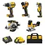 Набір з п’яти інструментів акумуляторних DeWalt (DCK502P3) - мініатюра 1