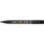 Маркер Uni Posca чорний 0.9-1.3 мм (PC-3M.Black) - мініатюра 1
