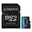 Карта пам`яті MicroSDXC 1TB UHS-I/U3 Class 10 Kingston Canvas Go! Plus R200/W160MB/s + SD-адаптер (SDCG4/1TB) - мініатюра 1