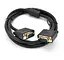 Кабель VGA 3+6 VEGGIEG VG-1.5 OD-6.5mm, 1 феррит 1.5m - миниатюра 1