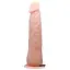 Реалістичний вібратор Baile Vibrating Cock 23 см тілесний - мініатюра 2