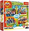 Набор Пазлы - (4в1) - "Пожарный Сэм и его команда" / "Пожарный Сэм" - миниатюра 1