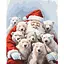 Картина по номерам Друзья Санты Brushme 40x50 см разноцветная 000276615 - миниатюра 1