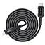Кабель ACEFAST C4-01 Type-C to iP 3A, 30W, 1.8m, nylon, zinc connectors, Black - миниатюра 5
