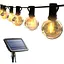 Joomer 32 фути Сонячні ліхтарі для відкритого саду, 25+2 світлодіодні G40 Неб'ючі лампочки Підвісні садові світильники на сонячних - мініатюра 1