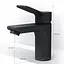 Змішувач для умивальника Am.Pm X-Joy black F85A02122 Чорний матовий - мініатюра 8