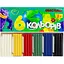 Пластилін 6 кольорів 72гр, м'який Jumbі, в коробці (4820274630019) - мініатюра 1