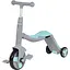 Дитячий самокат 3 в 1 Best Scooter JT 10181 блакитний - мініатюра 1