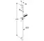 Душовий гарнітур Kludi Dive 3S 6893005-00 - мініатюра 2