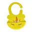 Слинявчик силіконовий "Єдиноріг" MGZ-0615(Yellow) з кишенею - мініатюра 1