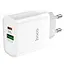 СЗУ Hoco C80A Plus Rapido PD20W+QC3.0 (1USB-A/1C) White - миниатюра 3
