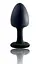 Анальная пробка со смещенным центром тяжести Dorcel Geisha 7.9 см (черный) - миниатюра 2