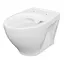 Унітаз підвісний CET A29 Cersanit Moduo CleanOn з дюропластовим Slim Wrap сидінням SoftClose+QuickRelease 30412 - мініатюра 2