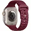 Силиконовый ремешок Epic Defense для Apple Watch 38/40/41/42 мм (сер. 10) (140–190 мм) Wine Red - миниатюра 1