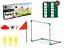 Футбольні ворота з сіткою 56.5x46.5x37.5 см, м’яч, насос, прапорці - мініатюра 1