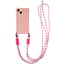 Чохол Epik TPU CrossBody with straps для Apple iPhone 14, 6.1 Pink - мініатюра 1