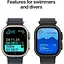 Смарт-часы Apple Watch Ultra 2 GPS+Cellular 49mm Black Titan. Case w. Dark Green Alpine Loop - Medium MX4R3 - миниатюра 6