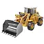 Бульдозер с металлическим ковшом для детей - миниатюра 2