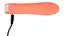 Вибратор Orion Peachy Mini Ribbed 13.6 см оранжевый - миниатюра 4
