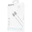 Кабель Proove Dense Metal USB-С to USB-С 60W 1m White (CCDM60002202) [133320] - мініатюра 5