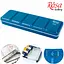 Пенал для акварельних фарб Rosa Gallery металевий Бірюза 21 кювета   - мініатюра 2