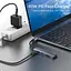 Перехідник Hub Yesido HB11 6 в 1 USB-C to TF/SD + USB 3.0/2.0 + PD - мініатюра 2